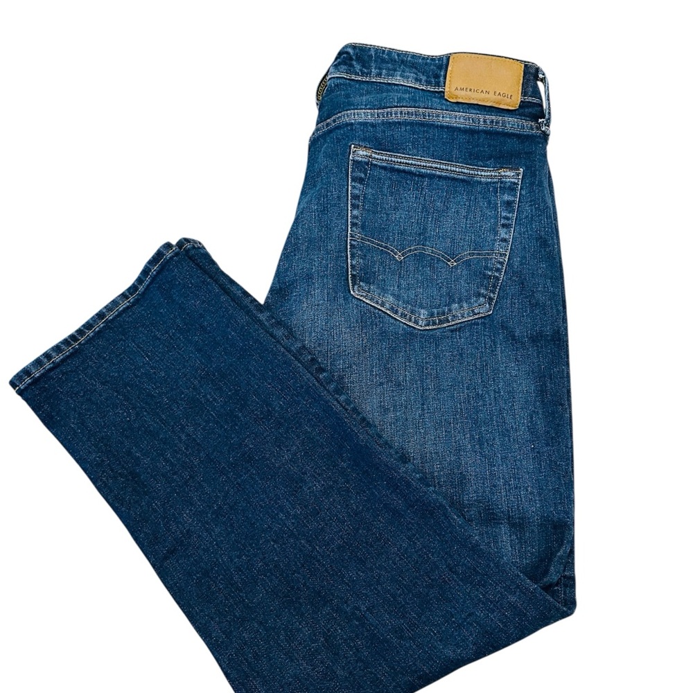 American Eagle Outfitters Athletic Straight Jeans Bundle Mens 34x32 - Picture 7 of 13